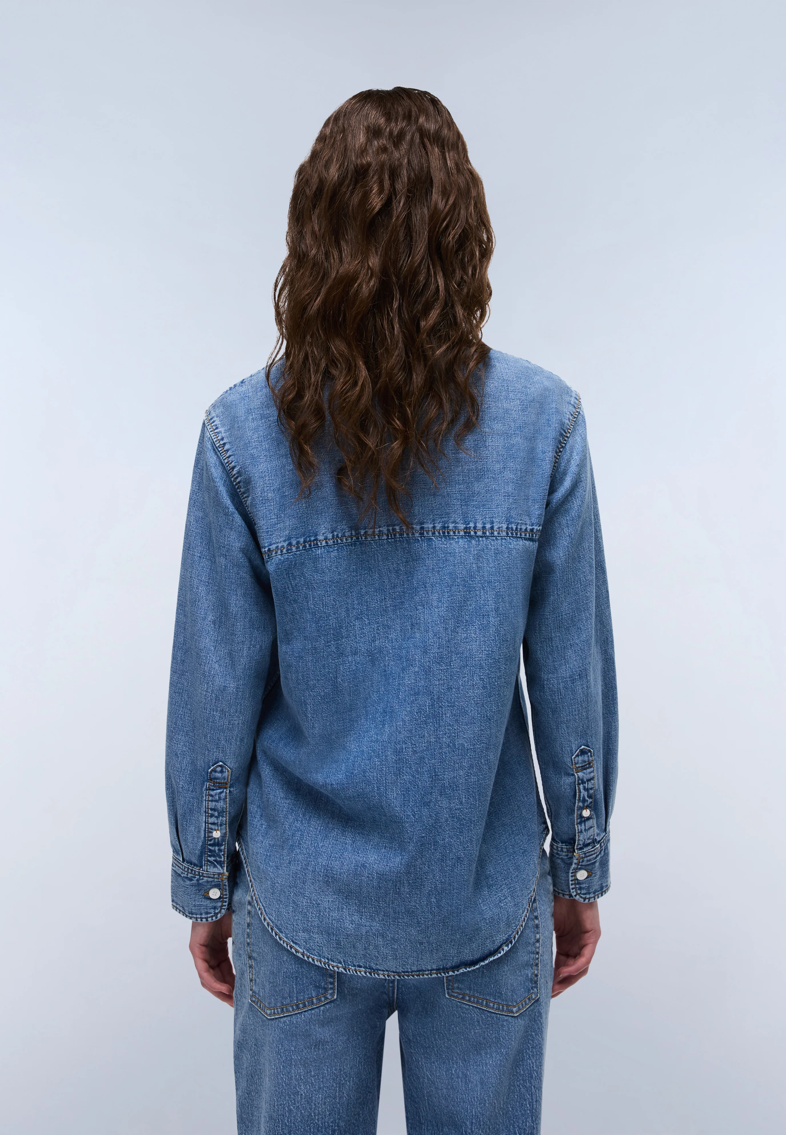 Cimonde Denim Long Sleeve Shirt
