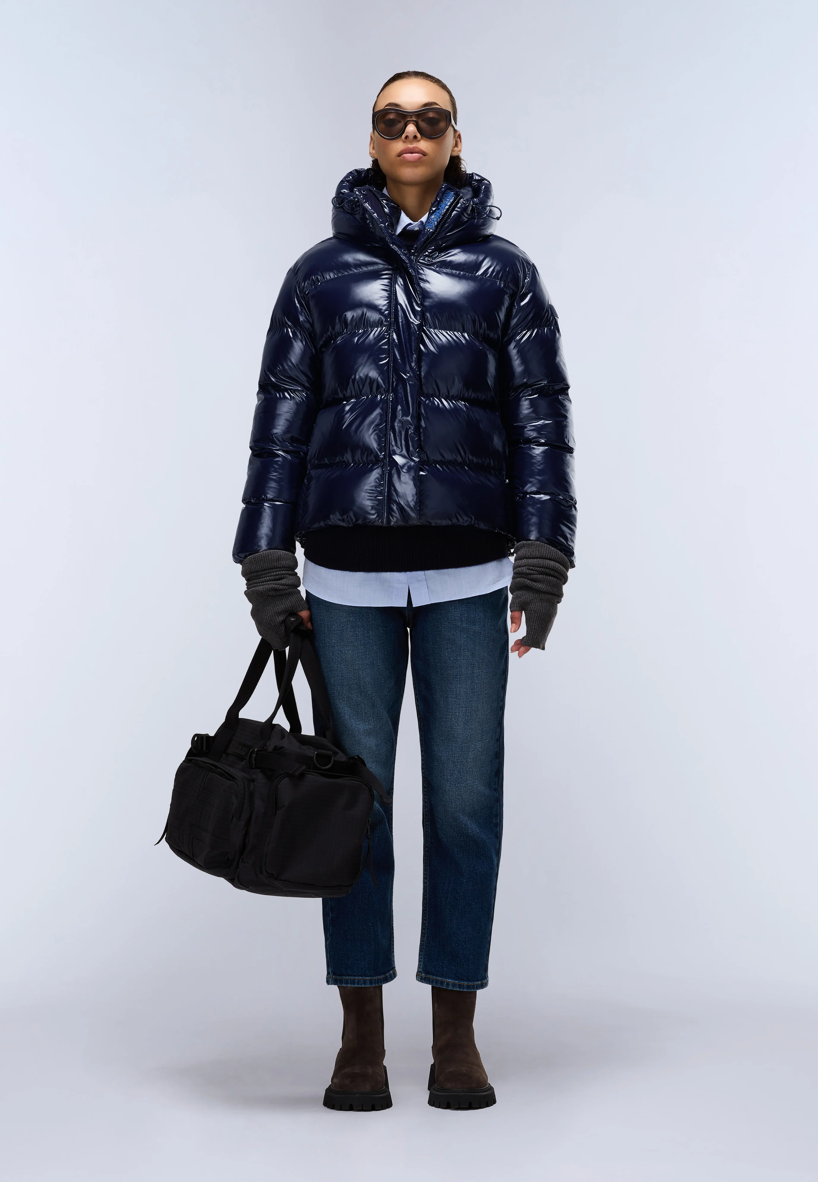 Glane Mirror Puffer Jacket