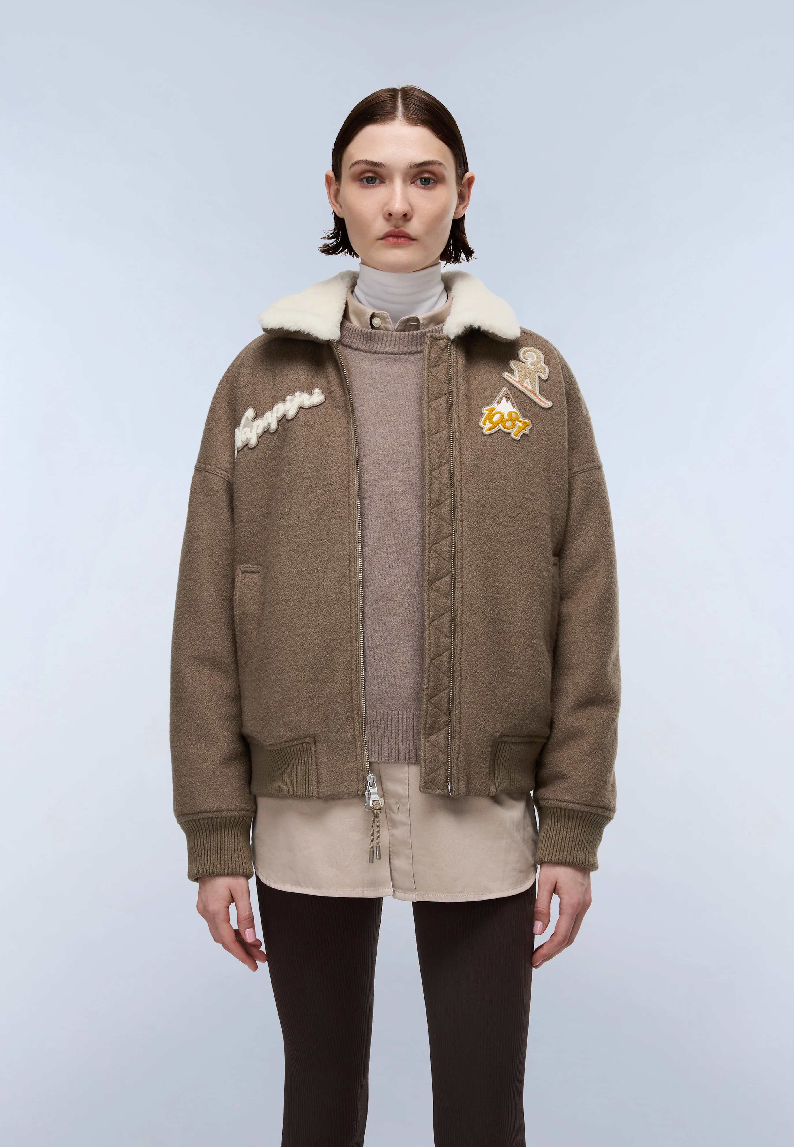 Tovel Wool Bomber Jacket